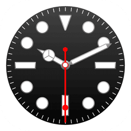 ClockWidget+ home screen clock widget app icon