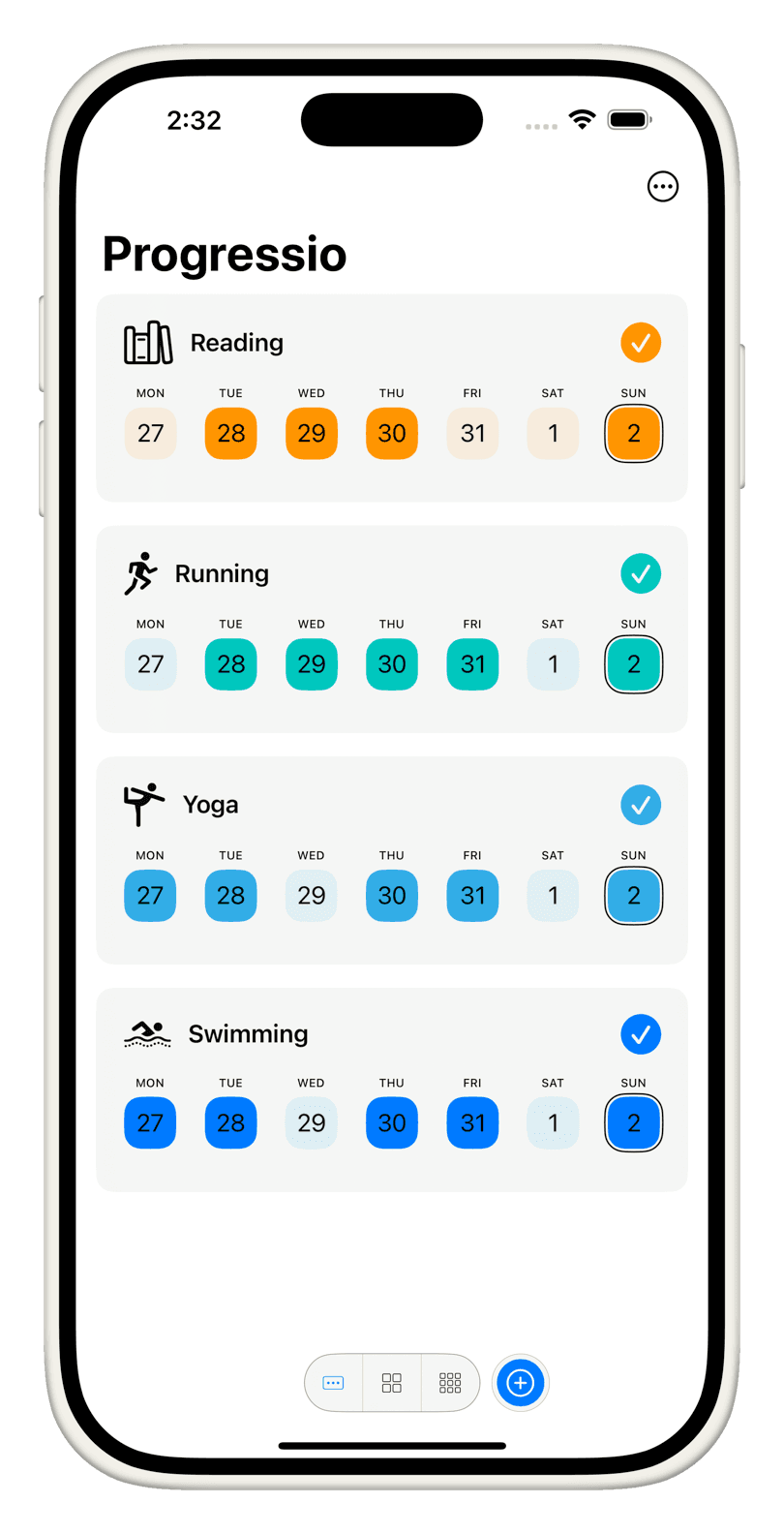 Simple Habit Tracking